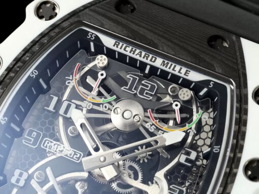 Richard Mille RM21-02 1:1 Best Edition RM Factory Tourbillon Carbon case - Image 7