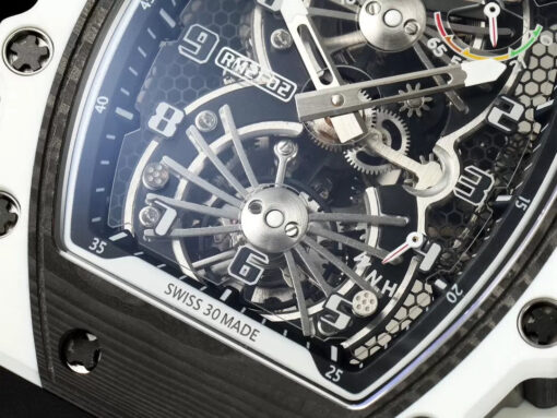 Richard Mille RM21-02 1:1 Best Edition RM Factory Tourbillon Carbon case - Image 6