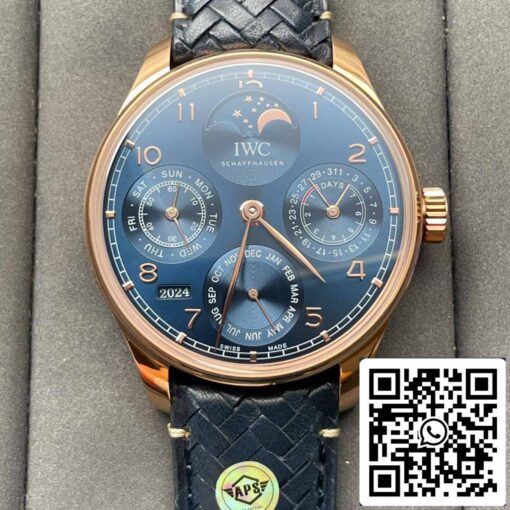 IWC Portuguese Perpetual Calendar IW503312 1:1 Best Edition APS Factory Gold Case - Image 8