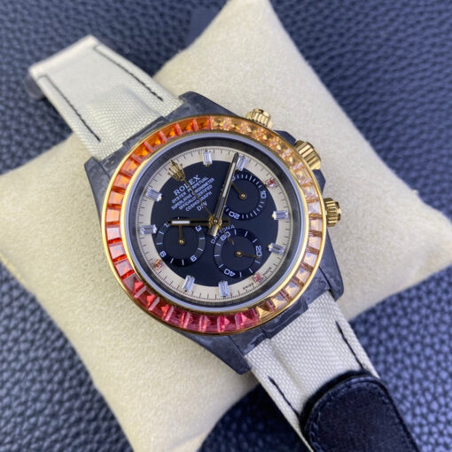 Rolex Daytona Cosmograph Diw Custom Version 1:1 Best Edition Diw Factory Black Dial - Imagen 7