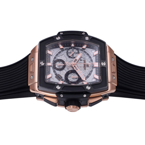 Hublot Big Bang Titanium 641.OM.0183.LR 1:1 Best Editon BBF Factory Rose Gold  Grey Dial Black - Image 4