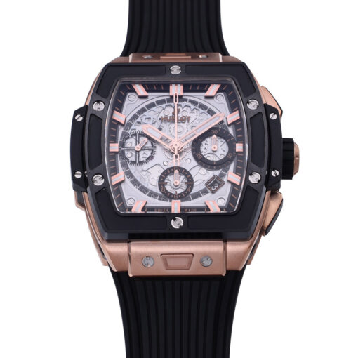 Hublot Big Bang Titanium 641.OM.0183.LR 1:1 Best Editon BBF Factory Rose Gold  Grey Dial Black - Image 8