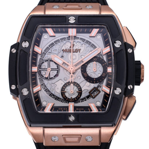 Hublot Big Bang Titanium 641.OM.0183.LR 1:1 Best Editon BBF Factory Rose Gold  Grey Dial Black - Image 9