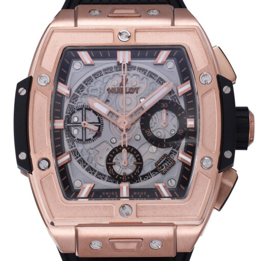 Hublot Big Bang Titanium 642.OX.0180.RX 1:1 Best Editon BBF Factory Rose Gold Grey dial - Image 9