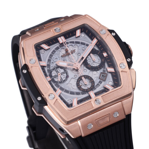 Hublot Big Bang Titanium 642.OX.0180.RX 1:1 Best Editon BBF Factory Rose Gold Grey dial - Image 7