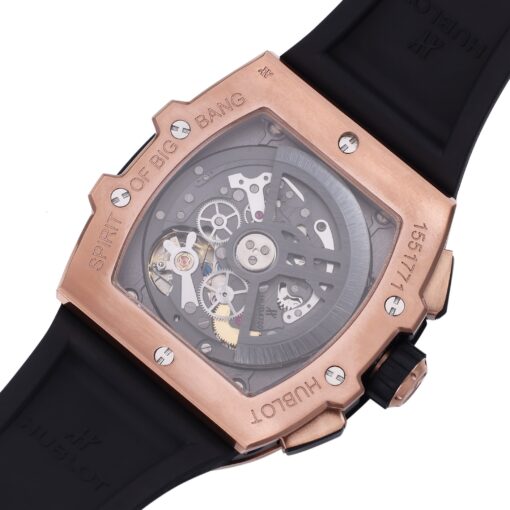 Hublot Big Bang Titanium 642.OX.7180.RX 1:1 Best Editon BBF Factory Rose Gold Blue Dial - Image 3