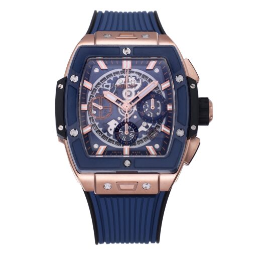 Hublot Big Bang Titanium 642.OX.7180.RX 1:1 Best Editon BBF Factory Rose Gold Blue Dial