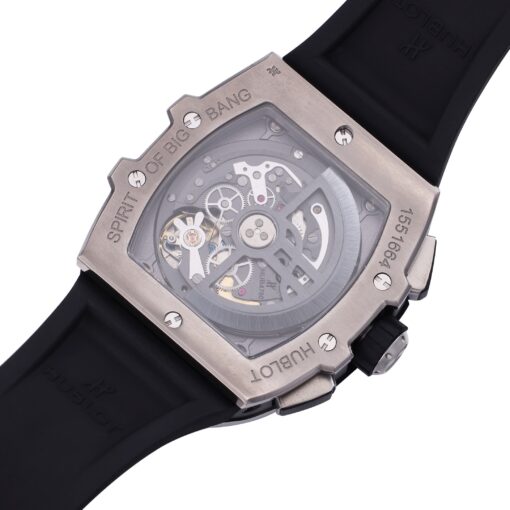 Hublot Big Bang Titanium 642.NM.0170.RX 1:1 Best Editon BBF Factory Blue Dial Rubber Strap - Image 3