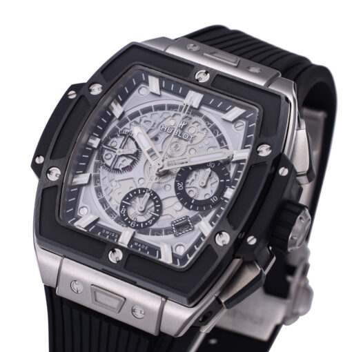 Hublot Big Bang Titanium Ceramic 642.NM.0170.RX 642NM0170RX 1:1 Best Editon BBF Factory Black Rubber Strap - Image 7