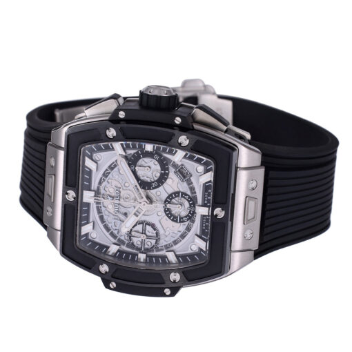 Hublot Big Bang Titanium Ceramic 642.NM.0170.RX 642NM0170RX 1:1 Best Editon BBF Factory Black Rubber Strap - Image 6