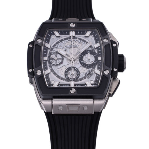 Hublot Big Bang Titanium Ceramic 642.NM.0170.RX 642NM0170RX 1:1 Best Editon BBF Factory Black Rubber Strap - Image 9