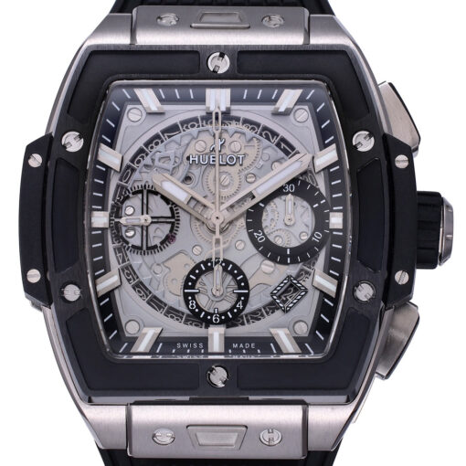 Hublot Big Bang Titanium Ceramic 642.NM.0170.RX 642NM0170RX 1:1 Best Editon BBF Factory Black Rubber Strap - Image 2