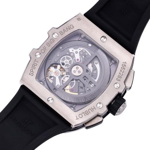 Hublot Big Bang Titanium Ceramic 642.NM.0170.RX 642NM0170RX 1:1 Best Editon BBF Factory Black Rubber Strap - Image 4