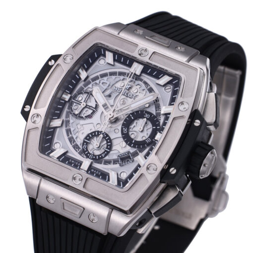 Hublot Big Bang Titanium 642.NX.0170.RX 642NX0170RX 1:1 Best Editon BBF Factory Grey Dial Rubber Strap (Sao chép) - Image 8