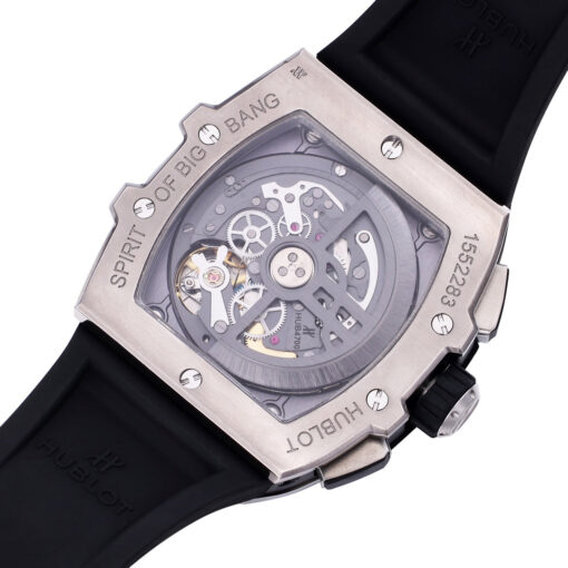 Hublot Big Bang Titanium 642.NX.0170.RX 642NX0170RX 1:1 Best Editon BBF Factory Grey Dial Rubber Strap (Sao chép) - Image 4