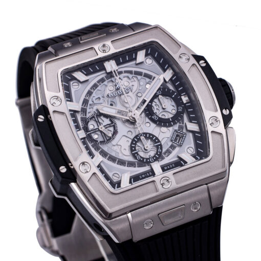 Hublot Big Bang Titanium 642.NX.0170.RX 642NX0170RX 1:1 Best Editon BBF Factory Grey Dial Rubber Strap (Sao chép) - Image 7