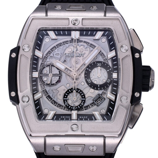 Hublot Big Bang Titanium 642.NX.0170.RX 642NX0170RX 1:1 Best Editon BBF Factory Grey Dial Rubber Strap (Sao chép) - Image 9