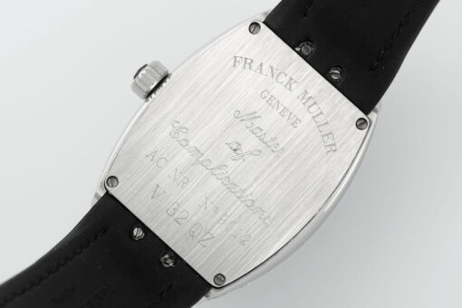 Franck Muller V32 Women's Yachting 1:1 Best Edition ABF Factory Square Diamond Gypsophila Black - Image 2