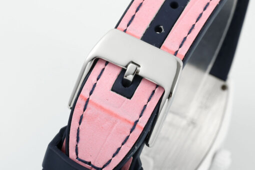 Franck Muller V32 Women's Yachting 1:1 Best Edition ABF Factory Pink Rubber Strap - Image 6