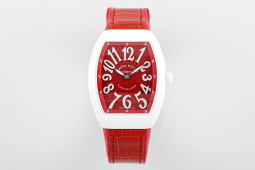 Franck Muller V32 Women's Yachting 1:1 Best Edition ABF Factory Red Dial