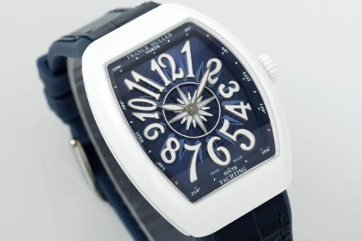 Franck Muller V32 Women's Yachting 1:1 Best Edition ABF Factory Blue Dial - Image 9