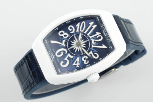 Franck Muller V32 Women's Yachting 1:1 Best Edition ABF Factory Blue Dial - Image 7