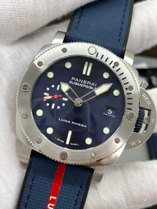 Panerai - PAM01391 Submersible QuarantaQuattro Luna Rossa 1:1 Best Edition VS factory - Image 9