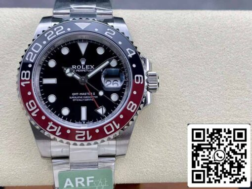 Rolex GMT Master II M126710BLRO-0001 Pepsi 1:1 Best Edition from AR Factory V4 upgrade Oyster Strap