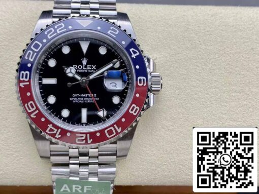 Rolex GMT Master II M126710BLRO-0001 Pepsi 1:1 Best Edition from AR Factory V4 upgrade Jubilee Strap