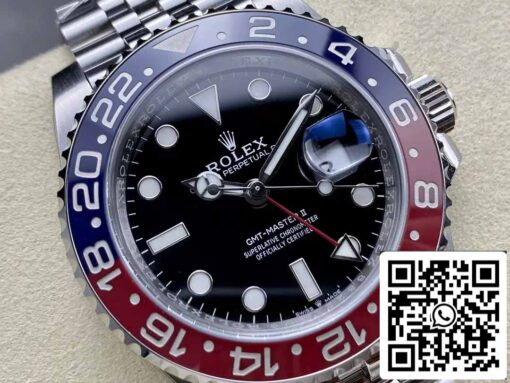 Rolex GMT Master II M126710BLRO-0001 Pepsi 1:1 Best Edition from AR Factory V4 upgrade Jubilee Strap - Image 13