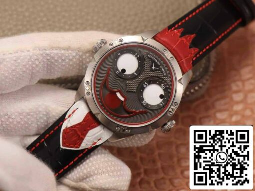 Konstantin Chaykin Joker K07 Grey Dial Red Strap 1:1 Best Edition TW Factory V3s Version - Image 9