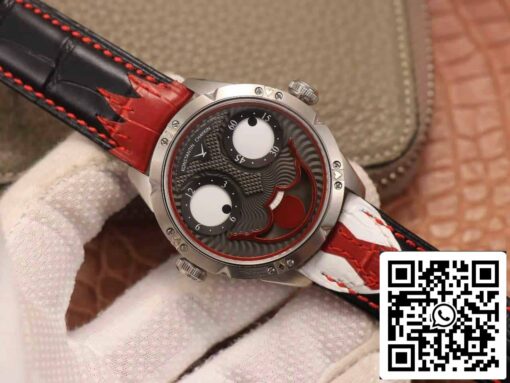 Konstantin Chaykin Joker K07 Grey Dial Red Strap 1:1 Best Edition TW Factory V3s Version - Image 10