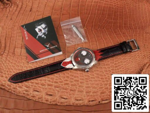 Konstantin Chaykin Joker K07 Grey Dial Red Strap 1:1 Best Edition TW Factory V3s Version - Image 3