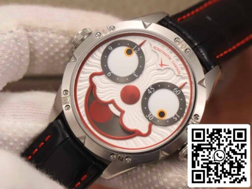 Konstantin Chaykin Joker K07 White Dial Red Strap 1:1 Best Edition TW Factory V3s Version - Image 7