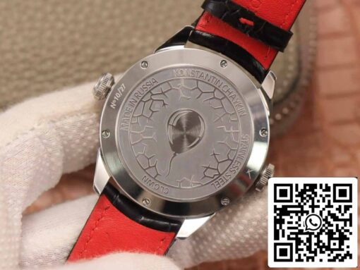 Konstantin Chaykin Joker K07 White Dial Red Strap 1:1 Best Edition TW Factory V3s Version - Image 5