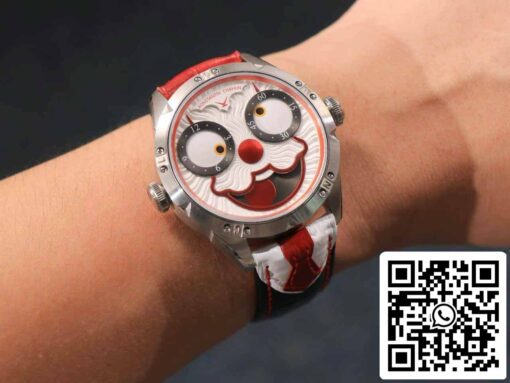 Konstantin Chaykin Joker K07 White Dial Red Strap 1:1 Best Edition TW Factory V3s Version - Image 2