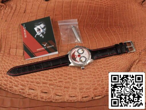 Konstantin Chaykin Joker K07 White Dial Red Strap 1:1 Best Edition TW Factory V3s Version - Image 3