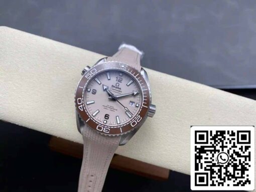 Omega Seamaster Planet Ocean 600M 215.32.44.21.09.001 1:1 Best Edition VS Factory Rubber Strap - Image 4