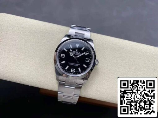 Rolex Explorer m124270-0001 36MM 1:1 Best Edition VS Factory Black Dial Steel - Image 4