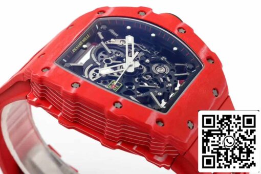 Richard Mille RM035-02 NTPT Carbon 1:1 Best Edition ZF Factory Red Demon Version - Image 5