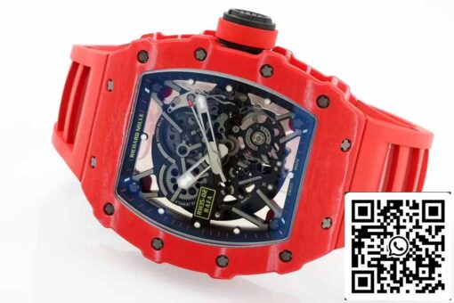 Richard Mille RM035-02 NTPT Carbon 1:1 Best Edition ZF Factory Red Demon Version - Image 6