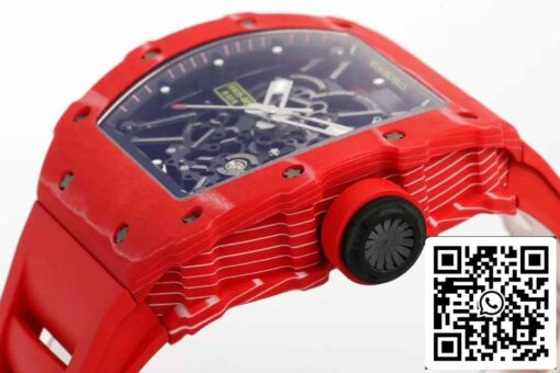 Richard Mille RM035-02 NTPT Carbon 1:1 Best Edition ZF Factory Red Demon Version - Image 7