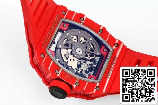 Richard Mille RM035-02 NTPT Carbon 1:1 Best Edition ZF Factory Red Demon Version - Image 9