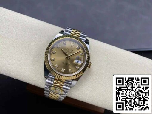 Rolex Datejust m126333-0012 ARF Factory 1:1 Best Edition electroplated with 18k gold - Image 4