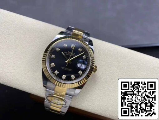 Rolex Datejust m126333-0005 ARF Factory 1:1 Best Edition electroplated with 18k gold - Image 5