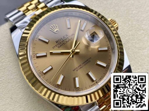 Rolex Datejust m126333-0010 ARF Factory 1:1 Best Edition electroplated with 18k gold - Image 2