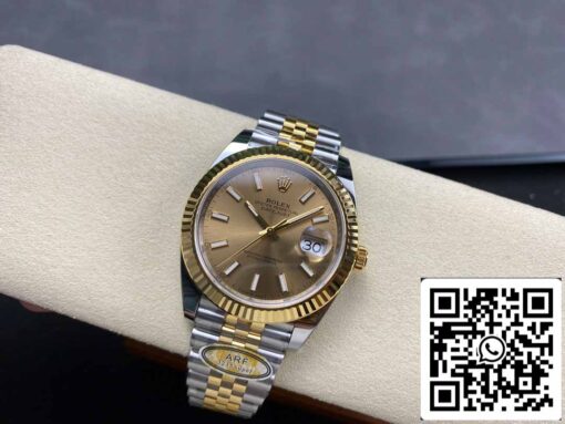 Rolex Datejust m126333-0010 ARF Factory 1:1 Best Edition electroplated with 18k gold - Image 4