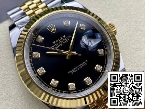 Rolex Datejust m126333-0006 ARF Factory 1:1 Best Edition electroplated with 18k gold - Image 2