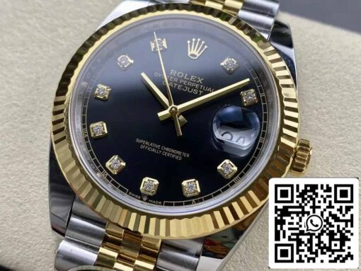 Rolex Datejust m126333-0006 ARF Factory 1:1 Best Edition electroplated with 18k gold - Image 3