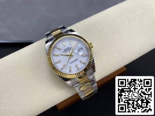 Rolex Datejust m126333-0015 Oyster Strap ARF Factory 1:1 Best Edition electroplated with 18k gold - Image 4